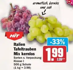 AEZ Italien Tafeltrauben Mix kernlos Angebot