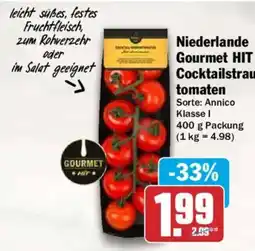 AEZ Niederlande Gourmet HIT Cocktailstraßentomaten Angebot