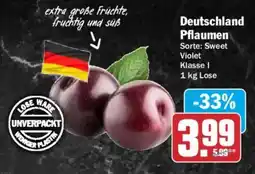 AEZ Deutschland Pflaumen Angebot