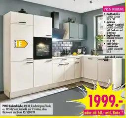 Möbel Boss PINO Einbauküche Angebot