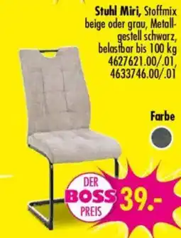 Möbel Boss Stuhl Miri Angebot