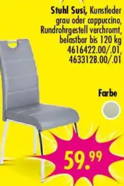 Möbel Boss Stuhl Susi, Kunstleder Angebot