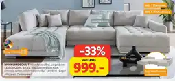 SCONTO WOHNLANDSCHAFT Microfaser silber Angebot