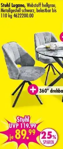 Möbel Boss Stuhl Lugano Angebot
