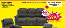 Möbel Boss Garnitur Erding mit Funktion - 3-Sitzer Angebot