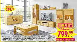 Möbel Boss Wohnprogramm Cortina - Wohnwand Angebot
