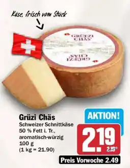 AEZ Grüzi Chäs Schweizer Schnittkäse Angebot