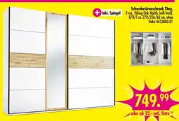 Möbel Boss Schwebetürenschrank Theo Angebot