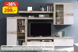 SCONTO ANBAUWAND Kunststoff Sandeiche Nachbildung Angebot