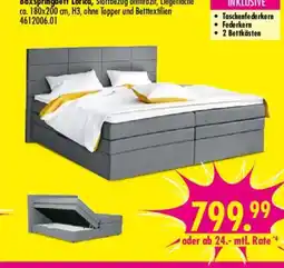 Möbel Boss Boxspringbett Lorka Angebot