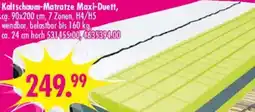 Möbel Boss Kaltschaum-Matratze Maxi-Duett Angebot