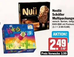 AEZ Nestlé Schöller Multipackungen Angebot