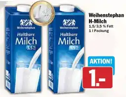 AEZ Weihenstephan H-Milch Angebot