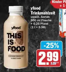 AEZ yfood Trinkmahlzeit Angebot