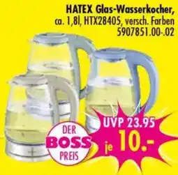 Möbel Boss HATEX Glas-Wasserkocher Angebot