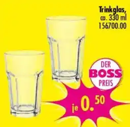 Möbel Boss Trinkglas Angebot