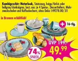 Möbel Boss Kombigeschirr Naturlook Angebot
