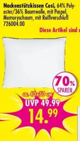 Möbel Boss Nackenstützkissen Cosi Angebot