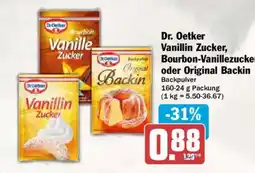 AEZ Dr. Oetker Vanillin Zucker, Bourbon-Vanillezucker oder Original Backin Angebot