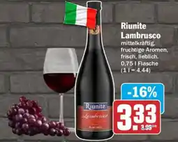 AEZ Riunite Lambrusco Angebot