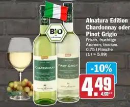 AEZ Alnatura Edition Chardonnay oder Pinot Grigio Angebot