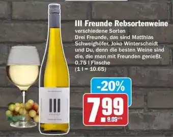 AEZ III Freunde Rebsortenweine Angebot