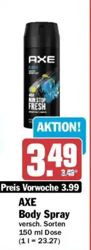 AEZ AXE Body Spray Angebot