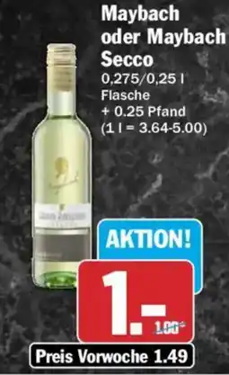 AEZ Maybach oder Maybach Secco Angebot