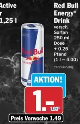 AEZ Red Bull Energy Drink Angebot
