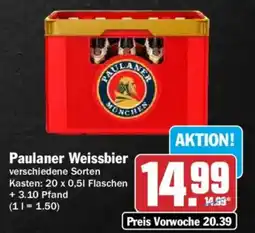 AEZ Paulaner Weissbier Angebot