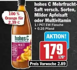 AEZ hohes C Mehrfrucht-Saft Angebot