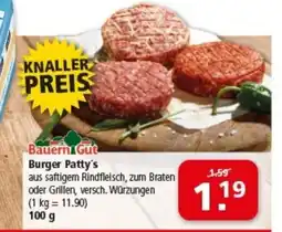 Multi Markt BauernGut Burger Patty's Angebot