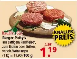 Multi Markt BauernGut Burger Patty's Angebot