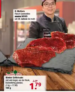 Multi Markt BauernGut Rinder Grillsteaks Angebot