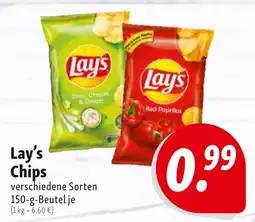 Nah & Frisch Lay's Chips Angebot