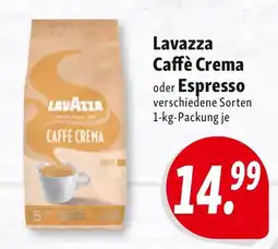 Nah & Frisch Lavazza Caffè Crema Angebot