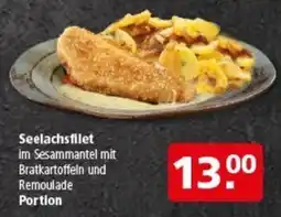Multi Markt Seelachsfilet im Sesammantel Angebot