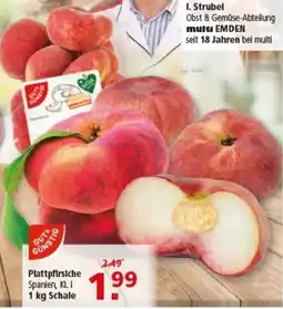 Multi Markt Plattpfirsiche Angebot