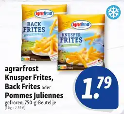 Nah & Frisch agrarfrost Knusper Frites, Back Frites oder Pommes Julienne Angebot