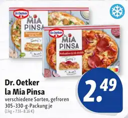 Nah & Frisch Dr. Oetker la Mia Pinsa Angebot