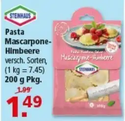 Multi Markt Steinhaus Pasta Mascarpone-Himbeere Angebot