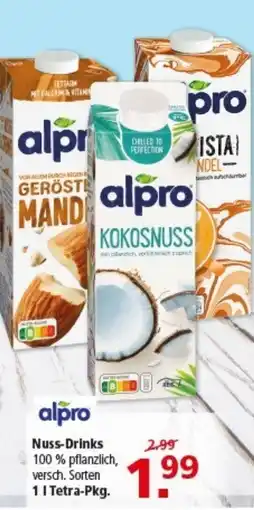 Multi Markt alpro Nuss-Drinks Angebot