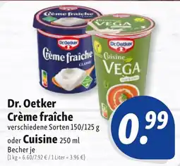 Nah & Frisch Dr. Oetker Crème fraîche Angebot