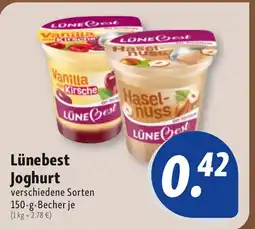 Nah & Frisch Lünebest Joghurt Angebot