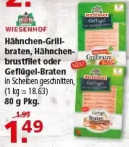 Multi Markt WIESENHOF Hähnchen-Grillbraten Angebot