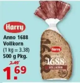Multi Markt Harry Anno 1688 Vollkorn Angebot