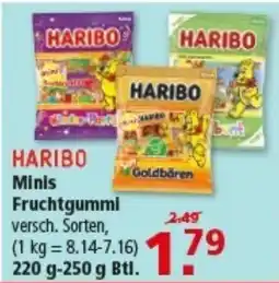 Multi Markt HARIBO Minis Fruchtgummi Angebot