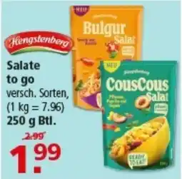 Multi Markt Hengstenberg Salate to go Angebot