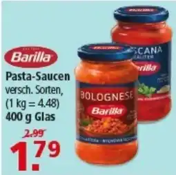 Multi Markt Barilla Pasta-Saucen Angebot