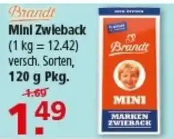 Multi Markt Brandt Mini Zwieback Angebot